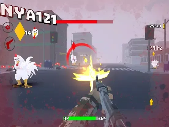 Chicken Offline - Gun Game 2 iPad  Ekran Görüntüleri